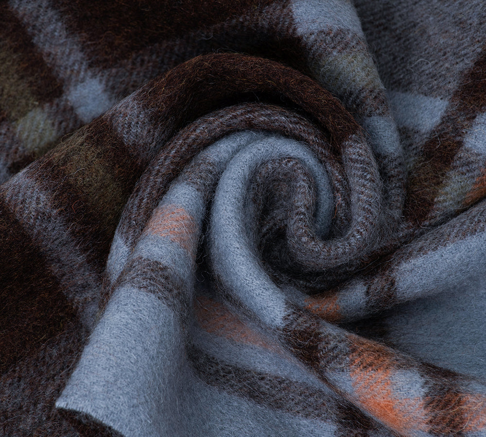 AUSTRALIAN SHEPHERD® 100% Wool Check Snovia Scarf UGG AUSTRALIAN SHEPHERD