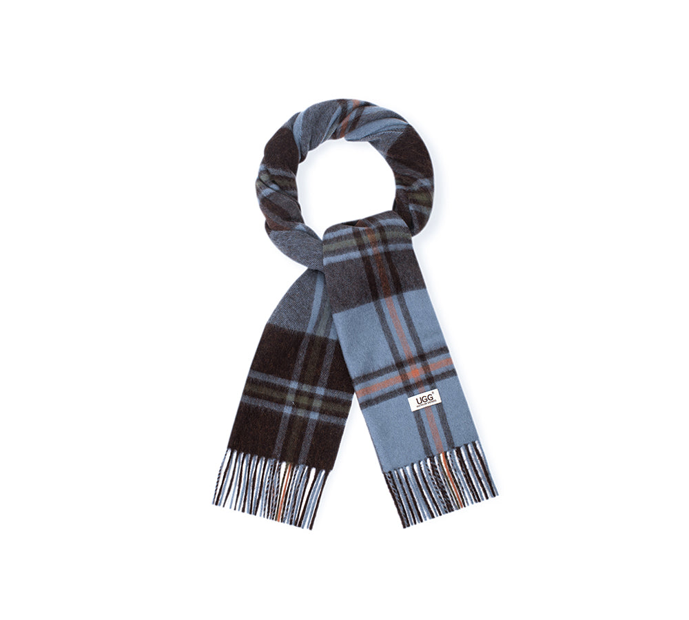 AUSTRALIAN SHEPHERD® 100% Wool Check Snovia Scarf UGG AUSTRALIAN SHEPHERD