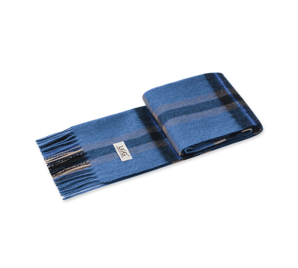 AUSTRALIAN SHEPHERD® 100% Wool Check Solara Scarf UGG AUSTRALIAN SHEPHERD
