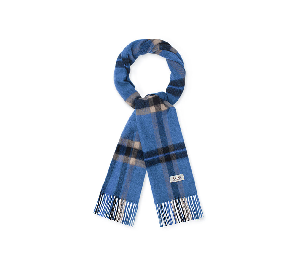 AUSTRALIAN SHEPHERD® 100% Wool Check Solara Scarf UGG AUSTRALIAN SHEPHERD