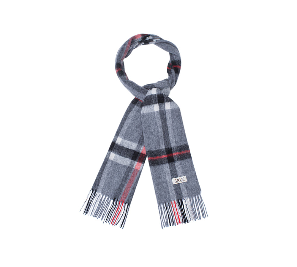 AUSTRALIAN SHEPHERD® 100% Wool Check Solara Scarf UGG AUSTRALIAN SHEPHERD