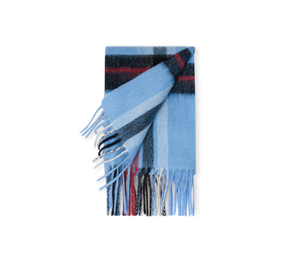 AUSTRALIAN SHEPHERD® 100% Wool Check Solara Scarf UGG AUSTRALIAN SHEPHERD