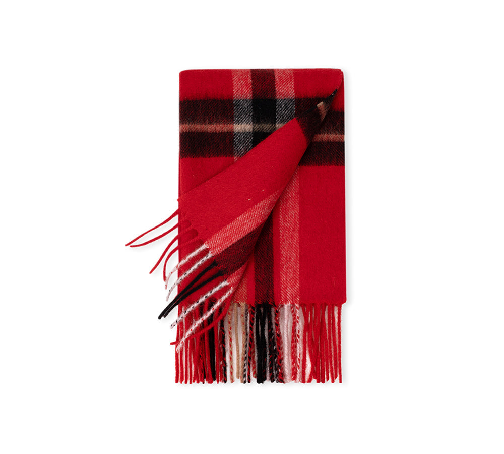 AUSTRALIAN SHEPHERD® 100% Wool Check Solara Scarf UGG AUSTRALIAN SHEPHERD