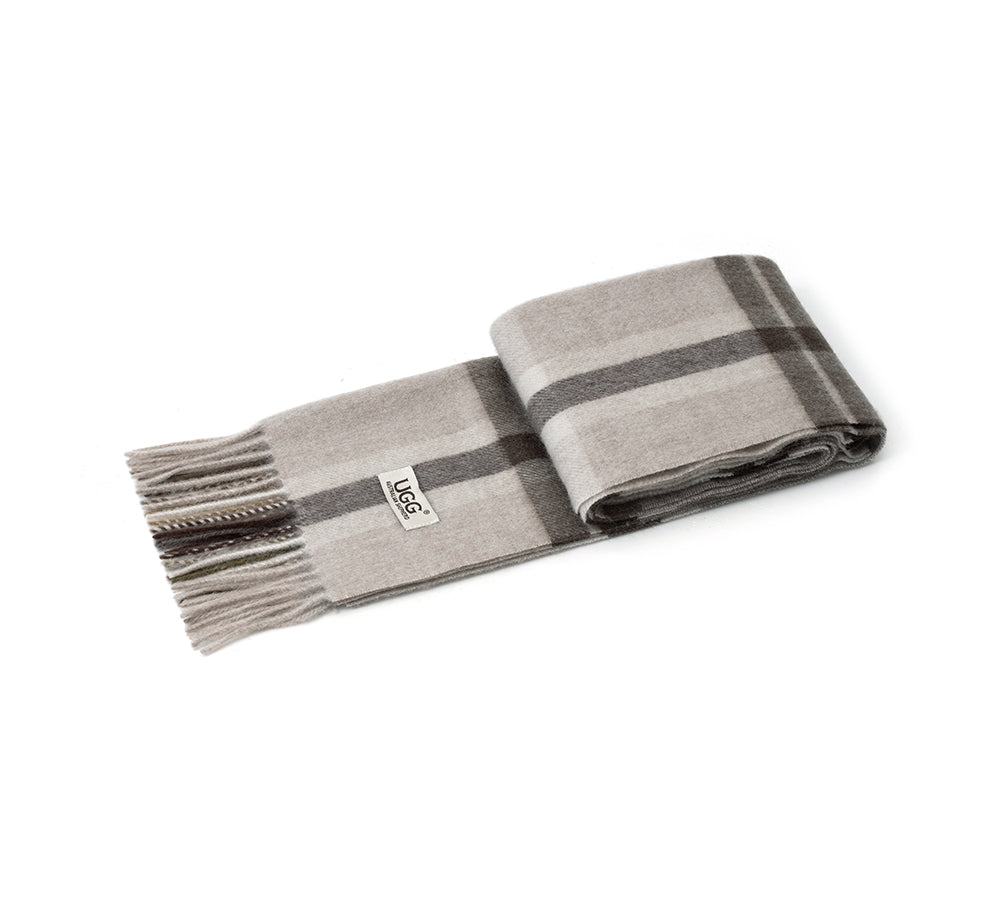 AUSTRALIAN SHEPHERD® 100% Wool Check Solara Scarf UGG AUSTRALIAN SHEPHERD