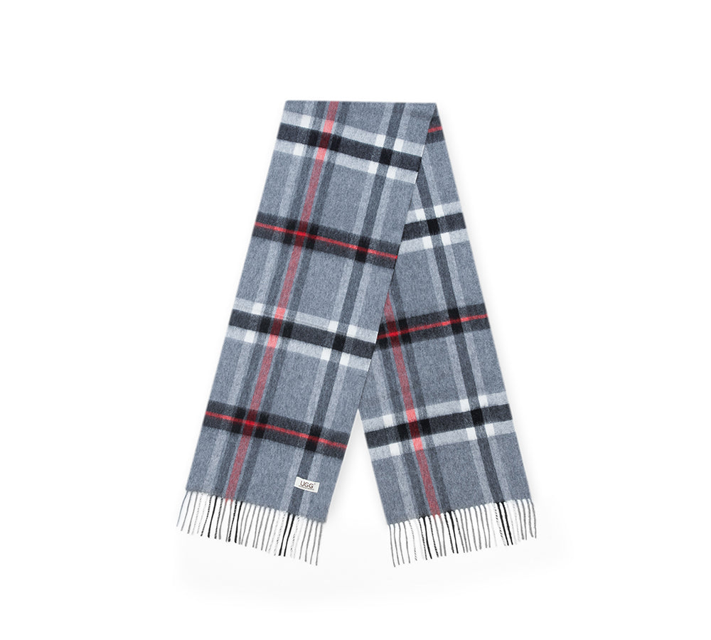 AUSTRALIAN SHEPHERD® 100% Wool Check Solara Scarf UGG AUSTRALIAN SHEPHERD