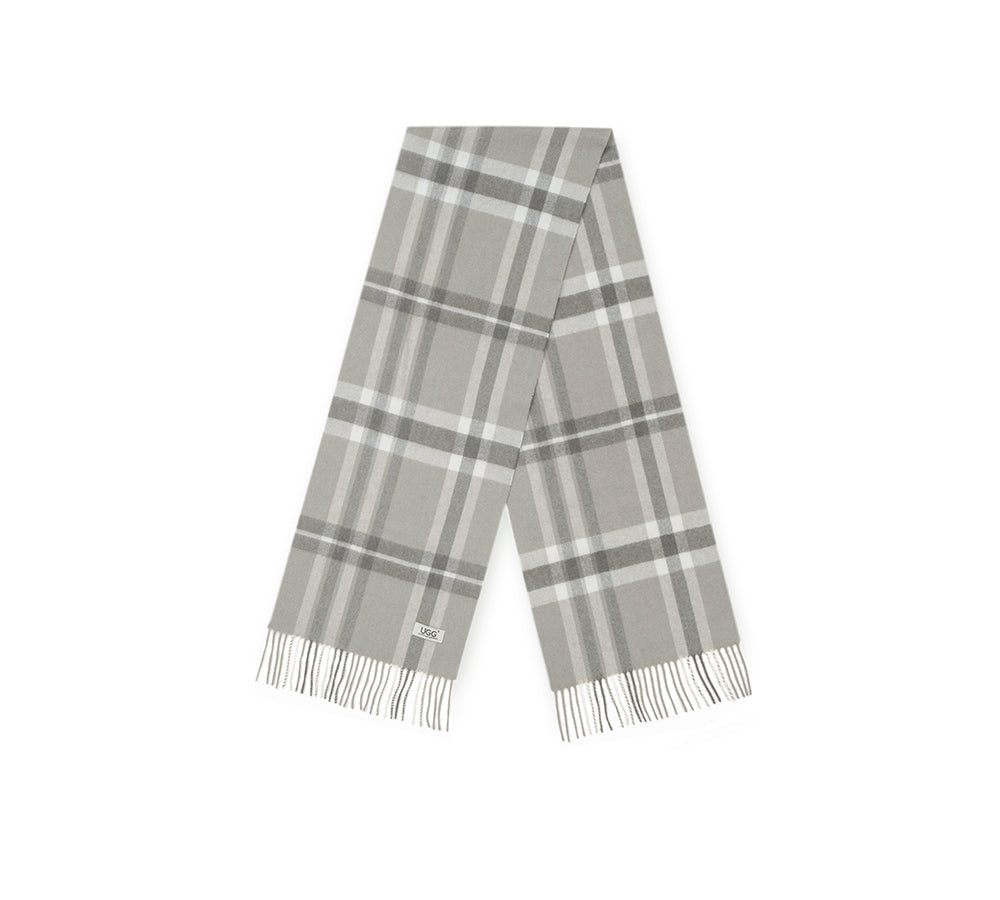 AUSTRALIAN SHEPHERD® 100% Wool Check Solara Scarf UGG AUSTRALIAN SHEPHERD