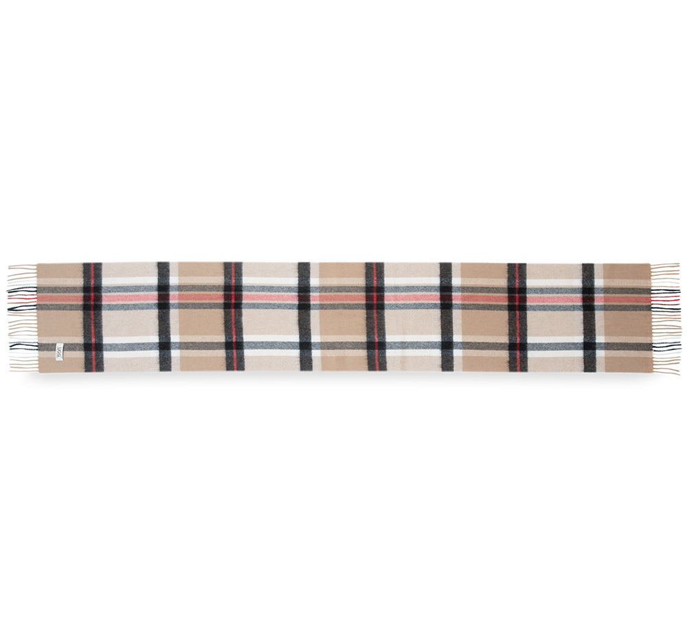 AUSTRALIAN SHEPHERD® 100% Wool Check Solara Scarf UGG AUSTRALIAN SHEPHERD