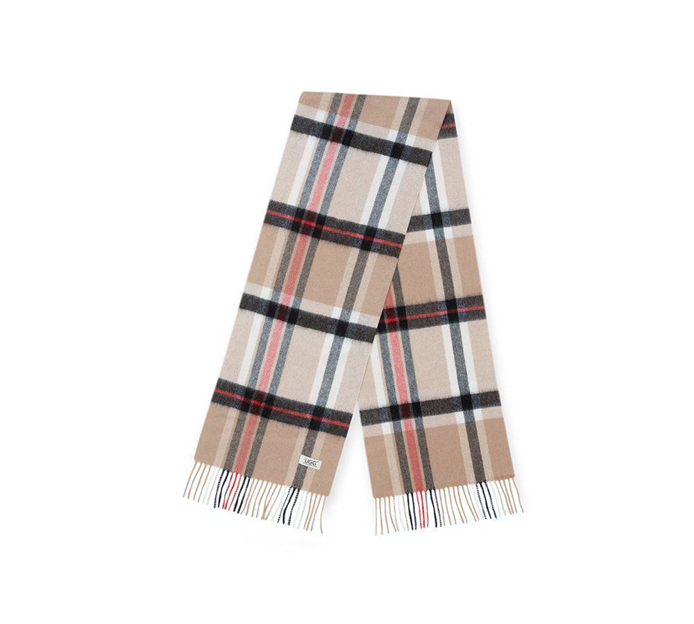 AUSTRALIAN SHEPHERD® 100% Wool Check Solara Scarf UGG AUSTRALIAN SHEPHERD