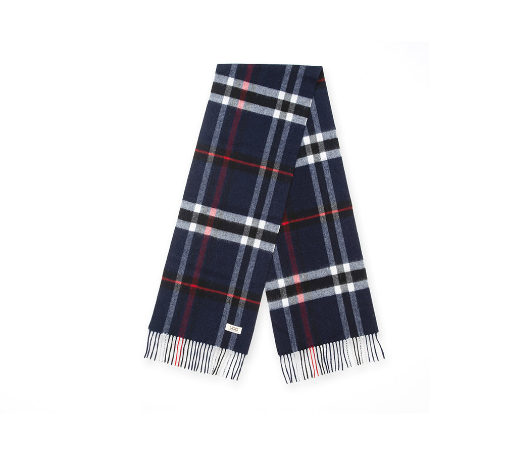 AUSTRALIAN SHEPHERD® 100% Wool Check Solara Scarf UGG AUSTRALIAN SHEPHERD