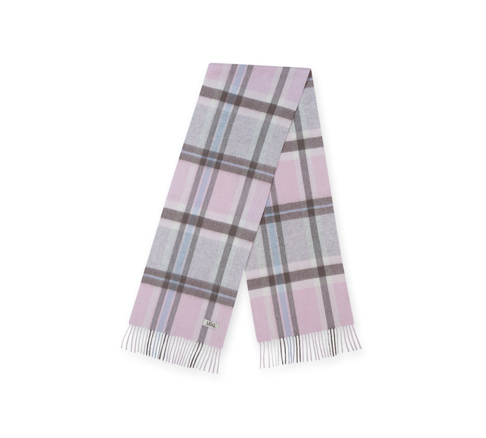 AUSTRALIAN SHEPHERD® 100% Wool Check Solara Scarf UGG AUSTRALIAN SHEPHERD