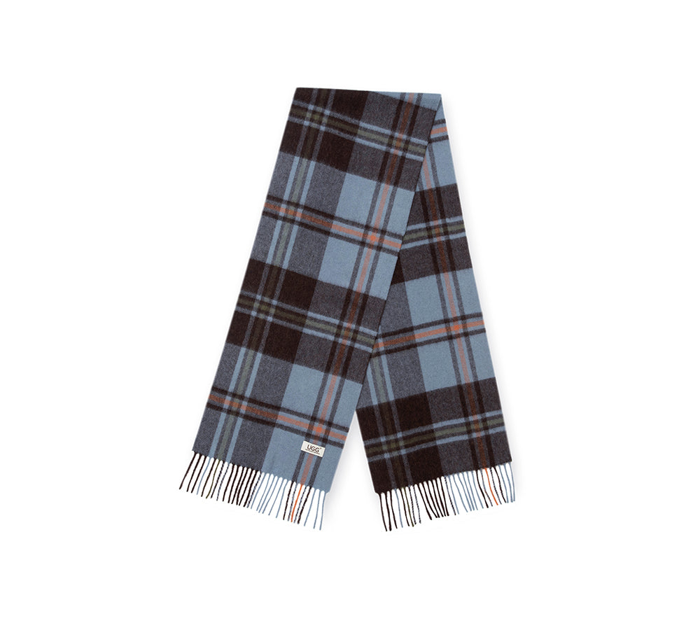 AUSTRALIAN SHEPHERD® 100% Wool Check Snovia Scarf UGG AUSTRALIAN SHEPHERD