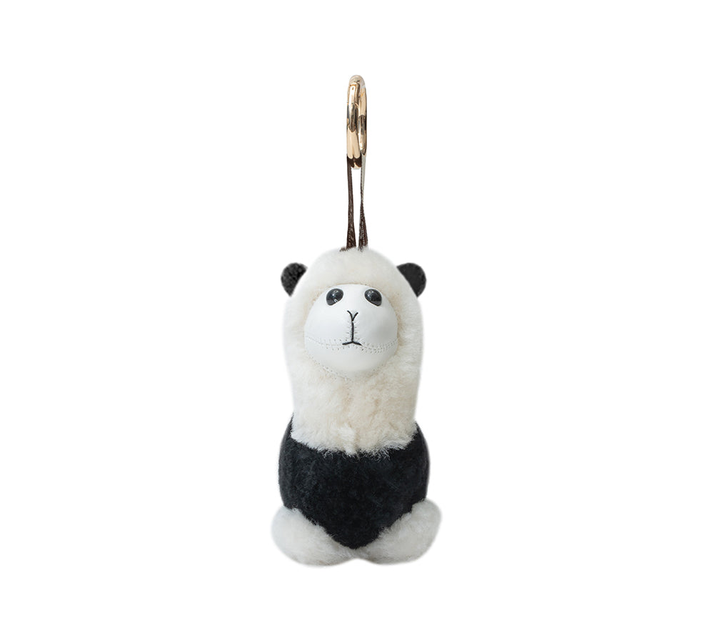 AUSTRALIAN SHEPHERD® UGG Keychain Fluffy Alpaca MooMoo UGG AUSTRALIAN SHEPHERD