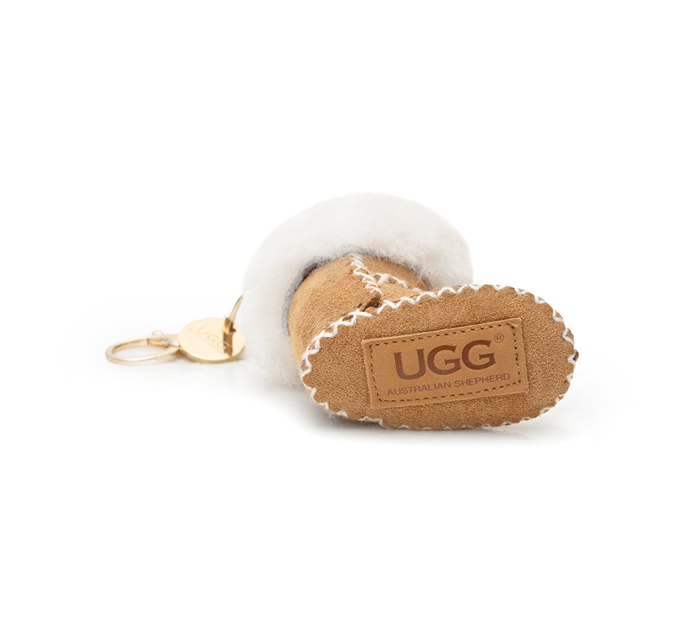 AUSTRALIAN SHEPHERD® UGG Keychain Sheepskin Fluffy Boris UGG AUSTRALIAN SHEPHERD