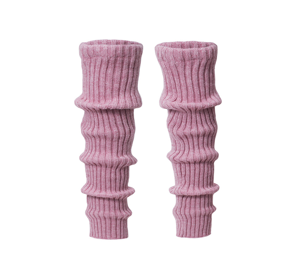 EVERAU® Women Stretchy Ribbed Knit Thick Leg Warmers EVERAU