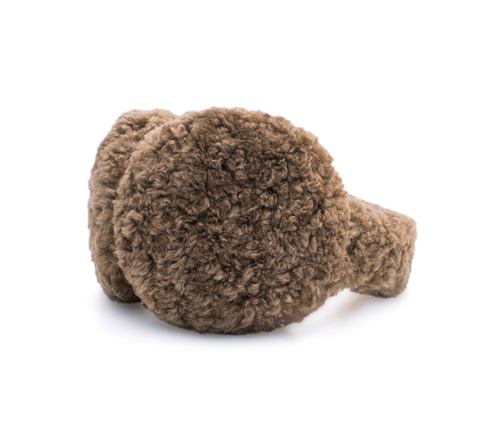 UGG Kids Adjustable Sheepskin Wool Earmuff Cozette