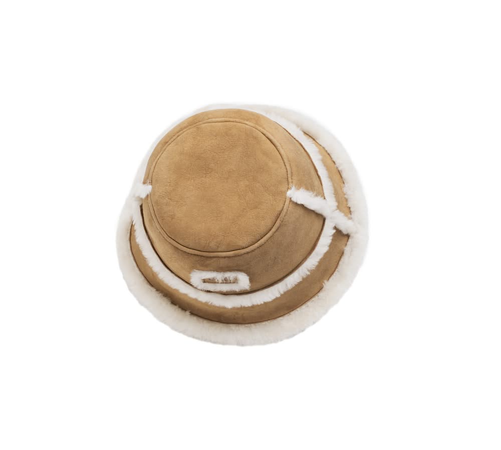 AUSTRALIAN SHEPHERD® Fluffy Sheepskin Wool Bucket Stacea Hat (Copy) UGG AUSTRALIAN SHEPHERD