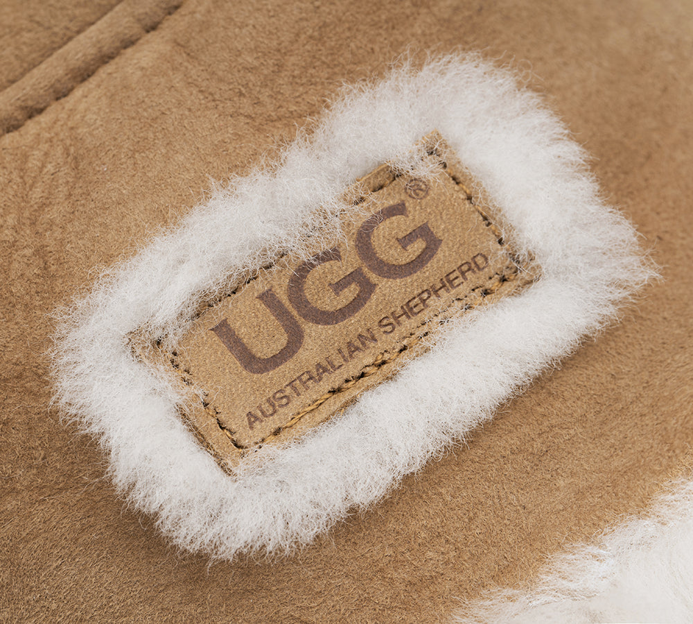 Fluffy Sheepskin Wool Bucket Stacea Hat