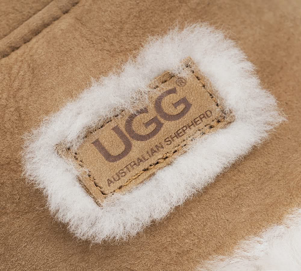 AUSTRALIAN SHEPHERD® Fluffy Sheepskin Wool Bucket Stacea Hat (Copy) UGG AUSTRALIAN SHEPHERD