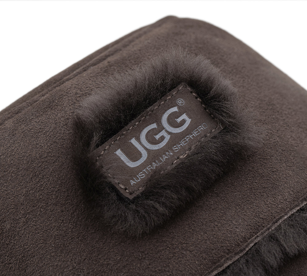 Fluffy Sheepskin Wool Bucket Stacea Hat