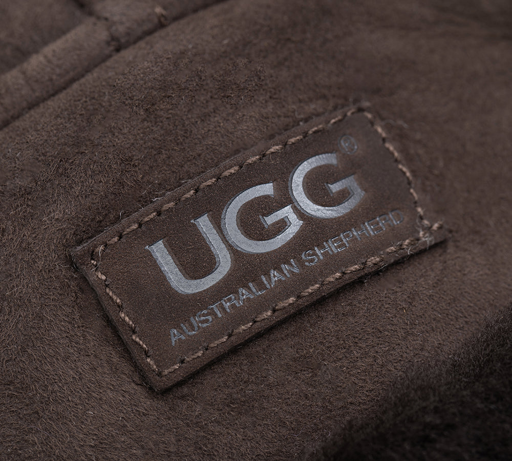 Fluffy Sheepskin Wool Adjustable Bucket Theo Hat