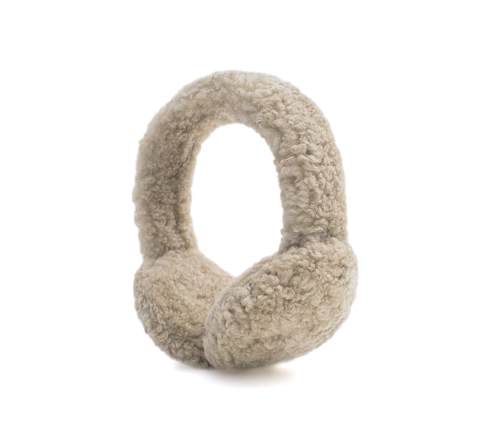 UGG Kids Adjustable Sheepskin Wool Earmuff Cozette