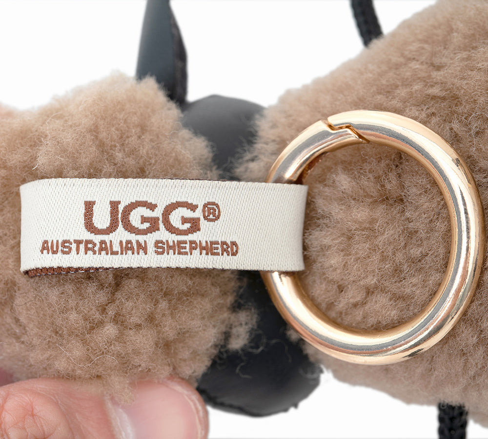 AUSTRALIAN SHEPHERD® Fluffy Sheep Keyrings