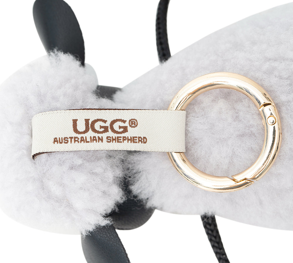 AUSTRALIAN SHEPHERD® Fluffy Sheep Keyrings