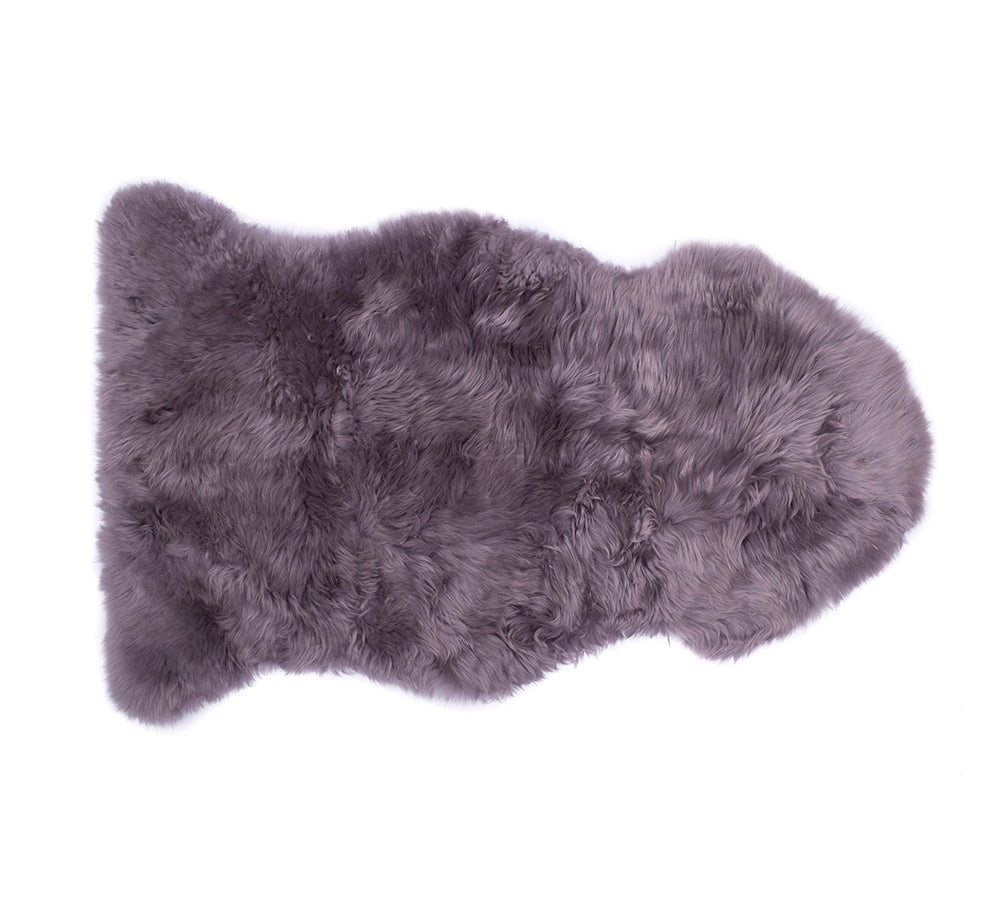 EVERAU® Premium Australian Sheepskin Wool Single Color Long Rugs 105cm EVERAU