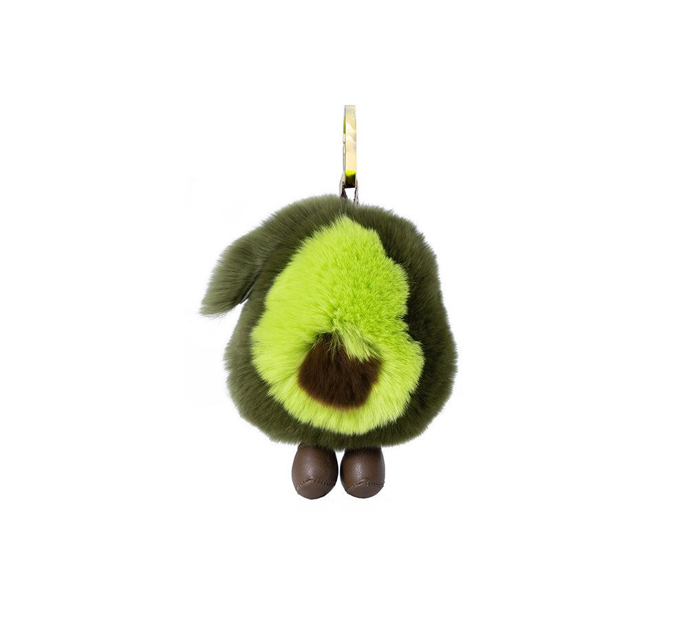 Fluffy Avocado Keyring