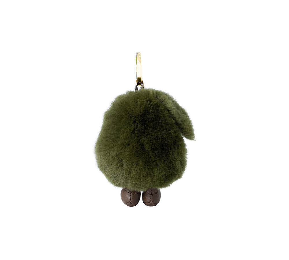 Fluffy Avocado Keyring