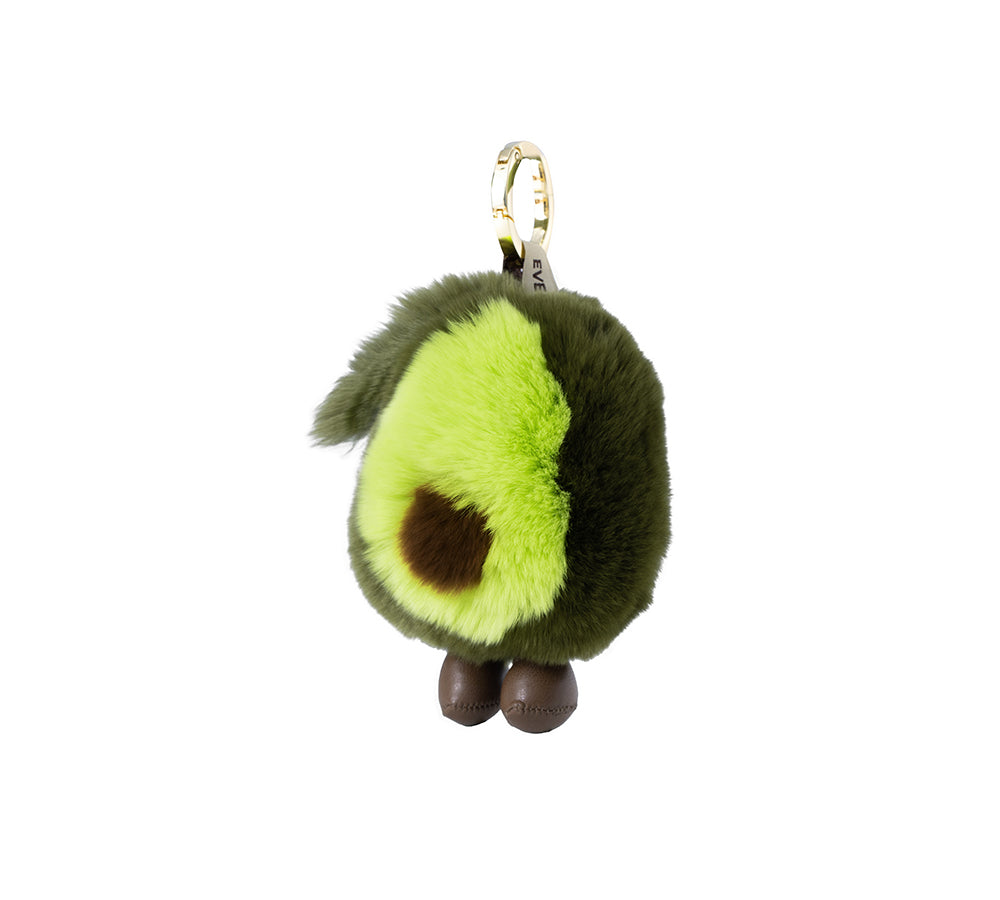 Fluffy Avocado Keyring