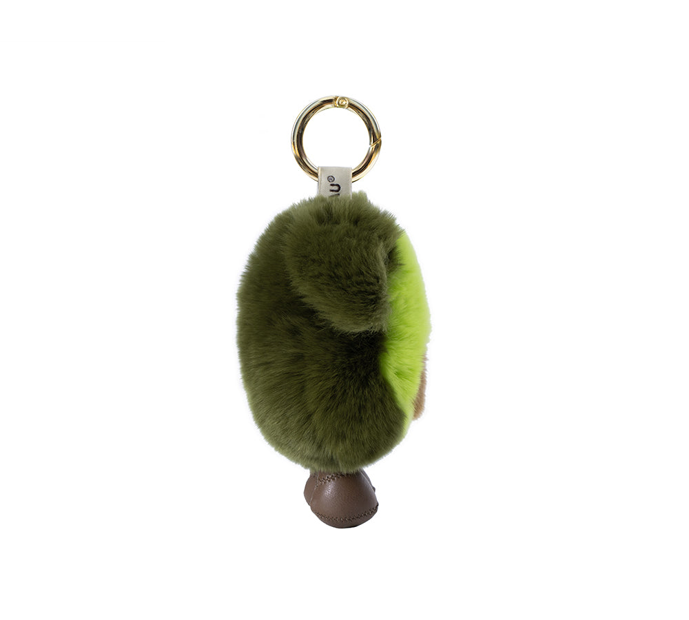 Fluffy Avocado Keyring