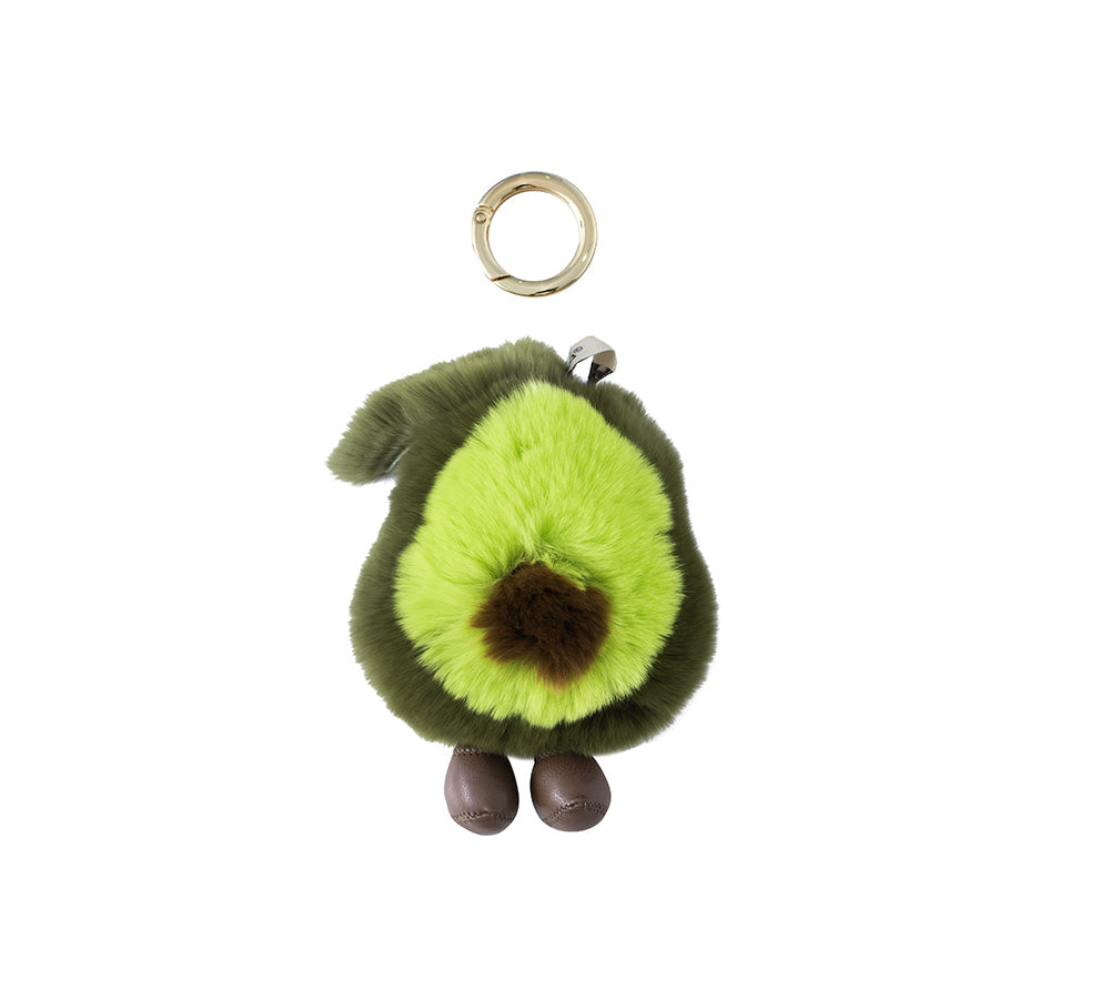 Fluffy Avocado Keyring