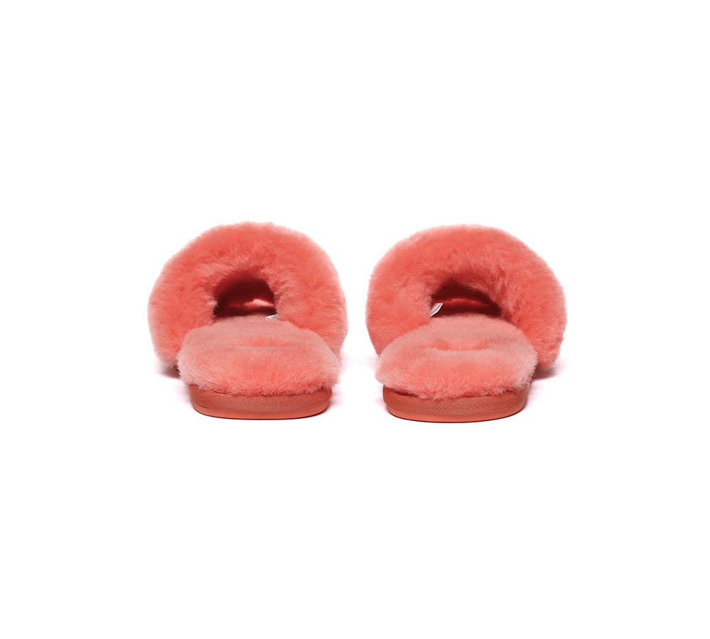 EVERAUĀ® UGG Women Fluffy Slides Nala
