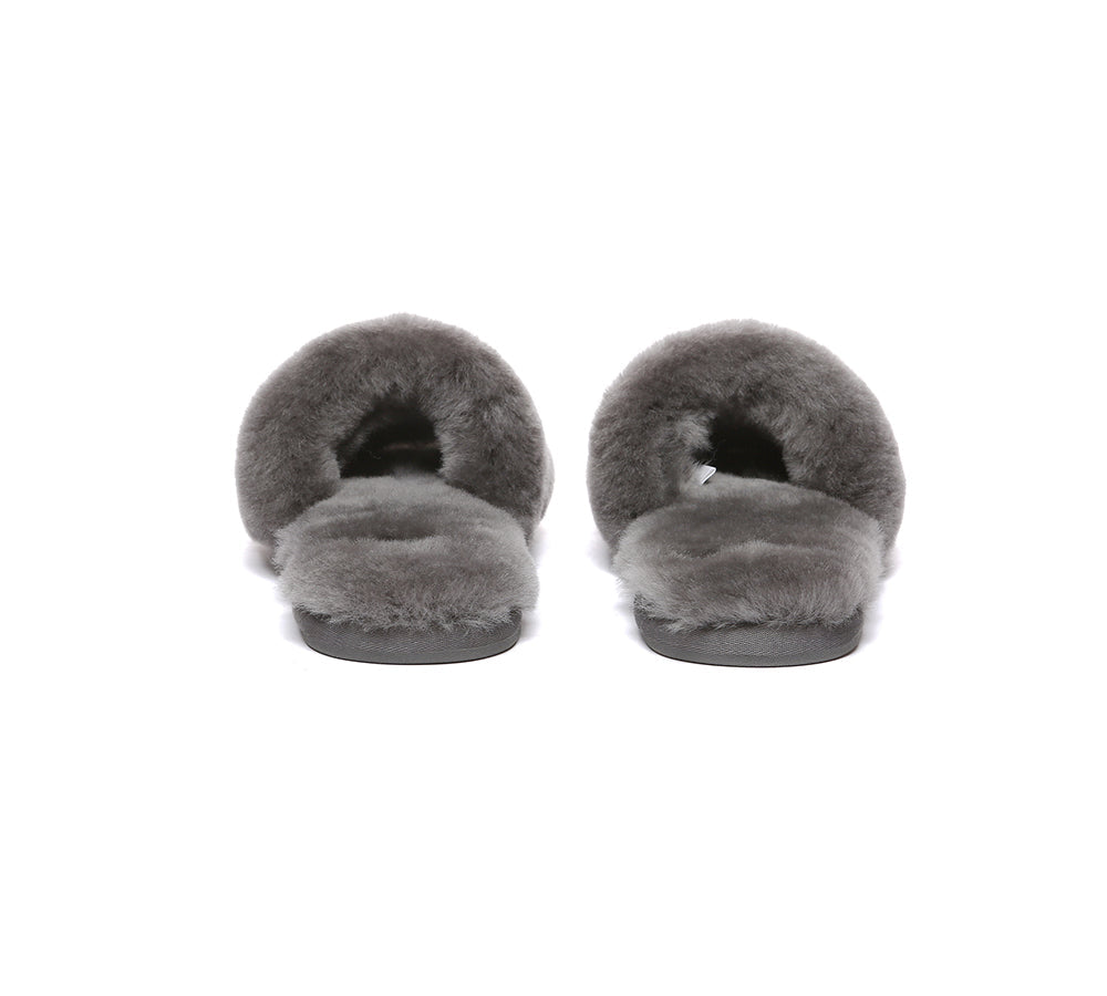 EVERAUĀ® UGG Women Fluffy Slides Nala