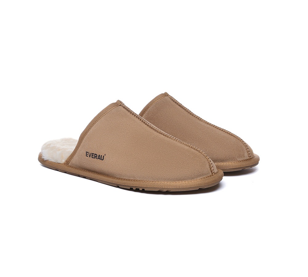 EVERAUยฎ UGG Slippers Men Sheepskin Wool Scuff Bennett - UGG EXPRESS