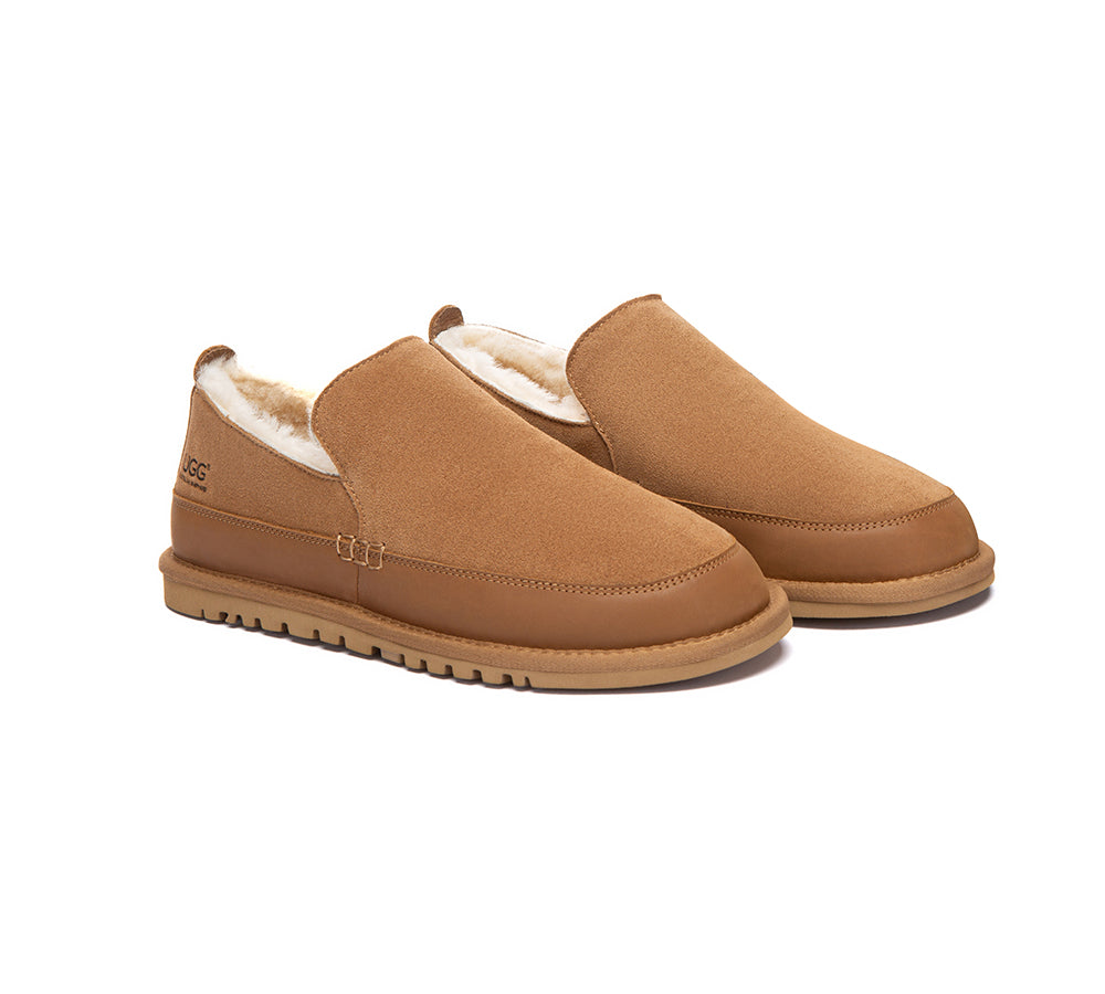AUSTRALIAN SHEPHERDยฎ UGG Slippers Men Moccasins Frozark UGG AUSTRALIAN SHEPHERD