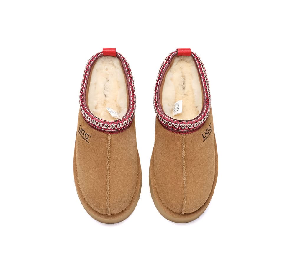 AUSTRALIAN SHEPHERD® UGG Slippers Sheepskin Wool Ankle Tazzy Tay Platform UGG AUSTRALIAN SHEPHERD