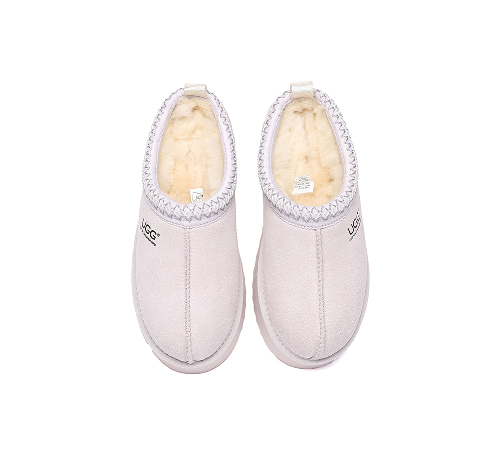 AUSTRALIAN SHEPHERD® UGG Slippers Sheepskin Wool Ankle Tazzy Tay Platform UGG AUSTRALIAN SHEPHERD