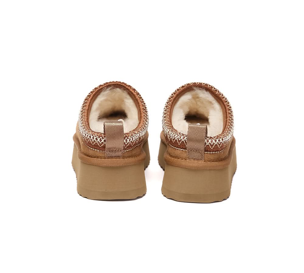 AUSTRALIAN SHEPHERD® UGG Slippers Sheepskin Wool Ankle Tazzy Tay Platform UGG AUSTRALIAN SHEPHERD