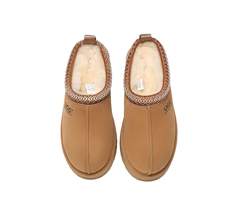AUSTRALIAN SHEPHERD® UGG Slippers Sheepskin Wool Ankle Tazzy Tay Platform UGG AUSTRALIAN SHEPHERD