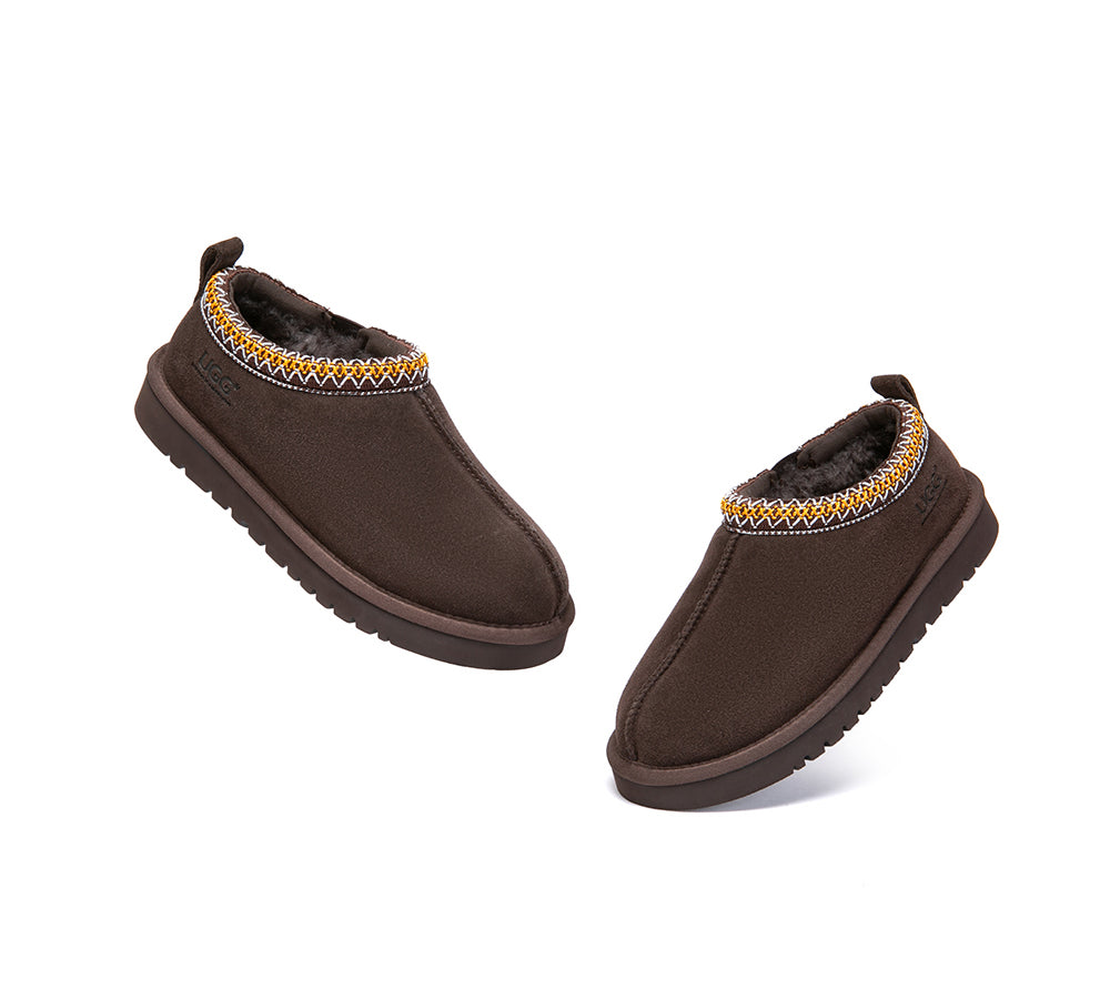 UGG Tazzy Slippers Women Men Sheepskin Wool Ankle Boots Valen