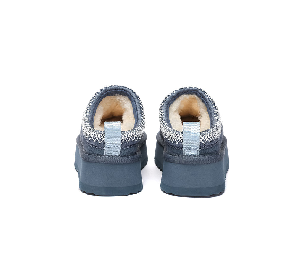 AUSTRALIAN SHEPHERD® UGG Slippers Sheepskin Wool Ankle Tazzy Tay Platform UGG AUSTRALIAN SHEPHERD