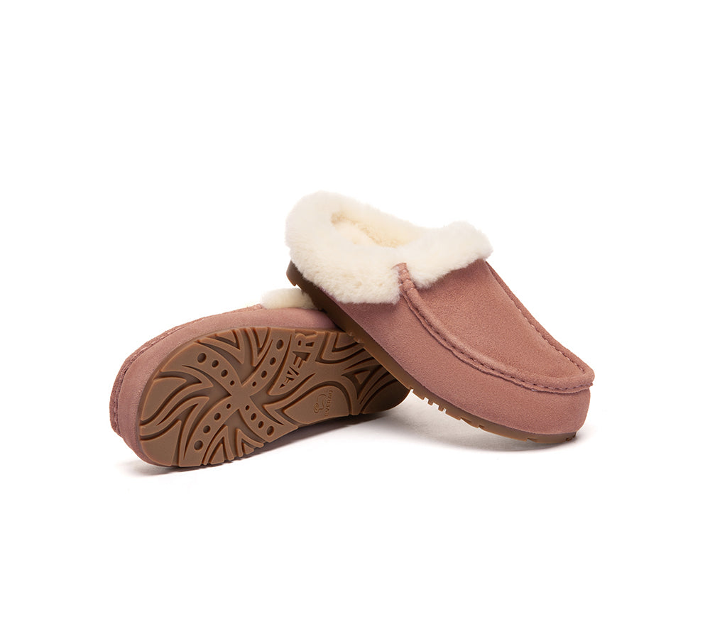 EVERAUĀ® UGG Slippers Moccasin Creago EVERAU