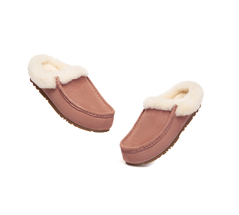 EVERAUĀ® UGG Slippers Moccasin Creago EVERAU