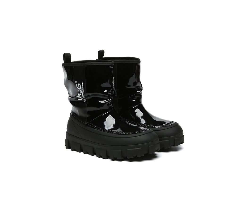 UGG Boots Women Sheepskin Wool Waterproof Chunky Wren