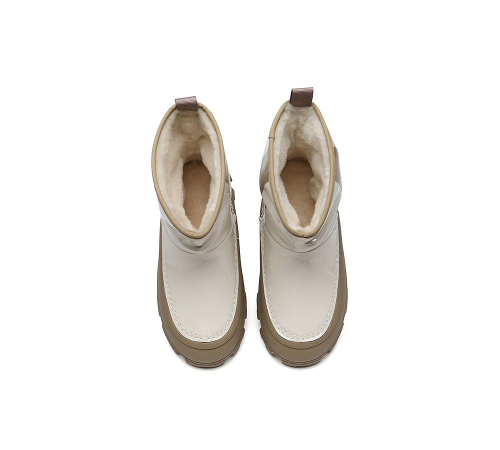 UGG Boots Women Sheepskin Wool Waterproof Chunky Wren