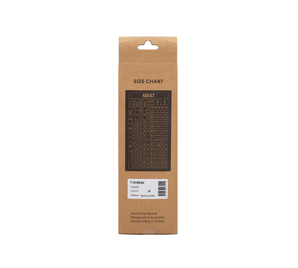 EVERAUĀ® UGG Boots Slippers Insole Sheepskin Wool Insert EVERAU