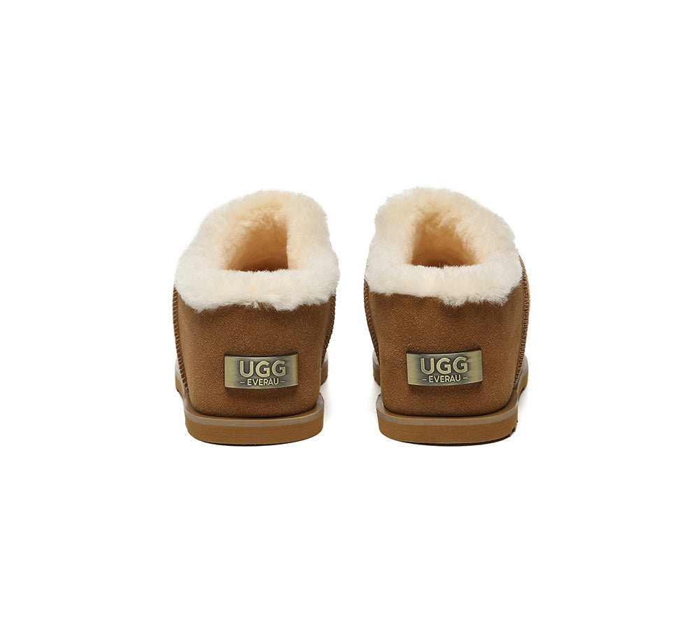 UGG EVERAU Pablo Sheepskin Ankle Slippers for Women