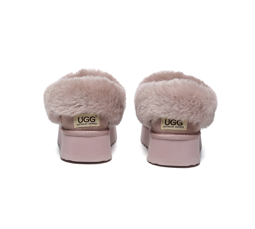 AUSTRALIAN SHEPHERD® UGG Slippers Women Platform Clarrie